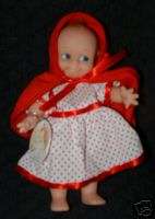 Effanbee Kewpie doll Little red riding hood,8*  