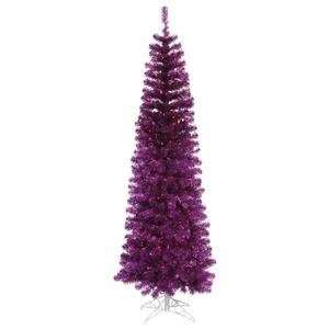   Foot Purple Pencil 550 Light Christmas Tree: Home & Kitchen