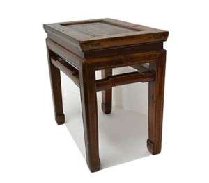 Old Chinese Wooden Stool Side End Table Stand MAY01 04  