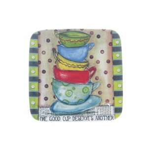  Certified International Java Time 12 1/2 Inch Square 