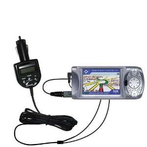  FM Transmitter plus integrated Car Charger for the Navman iCN 630 