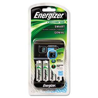 Eveready Recharge Smart Charger, 4 AA Batteries 