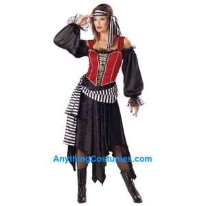  Deluxe Pirate Lady Costume: Toys & Games