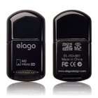   Mobile microSDHC & M2 Flash Memory Card Reader EL RD 001 BK (Black