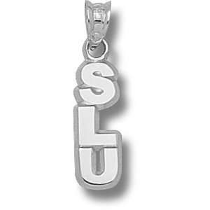  Se Louisiana University Vertical SLU Pendant (Silver 