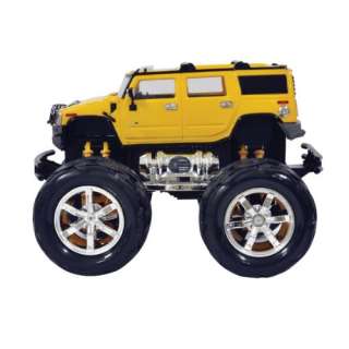 Features of Radio Road Toys RC Hummer H2   Yellow