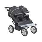 Valco Strollers Valco Baby Tri Mode Twin EX Stroller in Raven