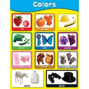  Carson Dellosa Cd 114105 Colors Laminated Chartlet Toys 