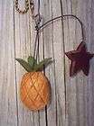 Primitive Fan Pull Light Chain Pineapple with Star