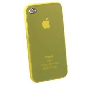   Supper Thin 0.35mm 3.5g Slim Case for iPhone 4G (Yellow) Electronics