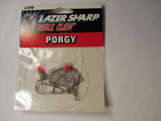 Porgy Eagle Claw Rigs size 6 Fishing Hooks (L906) 5H O  
