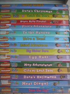 LOT PIck Your Own Title DORA THE EXPLORER DVD NEW  