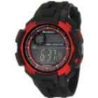   Mens 40/8258RED Chronograph Black Resin Red Accented Digital Watch