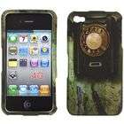 Apple iPhone 4 Rubberized Vintage Rotary Dial Phone Snap On Protector 