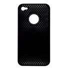 apple iphone 4 rubberized protector case black vented