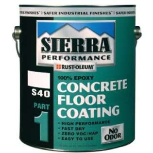 Rust oleum Sierra Performance S40 Concrete Epoxy Floor Coatings 