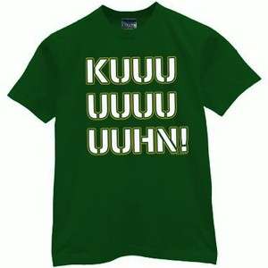 KUHN t shirt packers jersey green bay john rodgers aaron funny vintage 