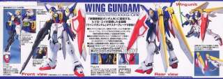 100 MG Bandai Wing W Gundam Model Kits+TRACKING mail  
