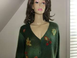 NORTHERN ISLES GREEN GORGEOUS Womens Designer Sweater
