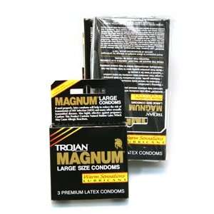  Trojan Magnum Condoms   Pack of 6 3ct: Everything Else
