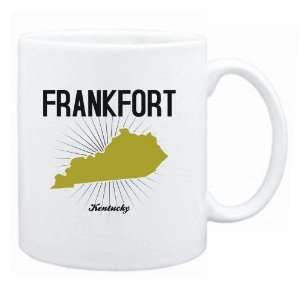 New  Frankfort Usa State   Star Light  Kentucky Mug Usa City  