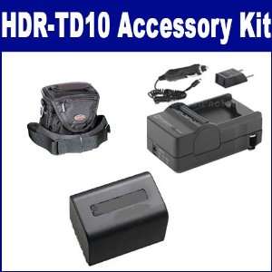  Sony HDR TD10 Camcorder Accessory Kit includes: SDM 109 