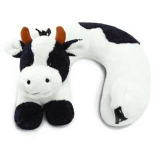 Noodle Head Black And White Cow Travel Buddies Neck Ring at 