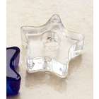  Sons Biedermann & Sons HJ117 Clear Glass 5 Point Star Candle Holder
