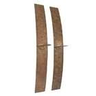 AMBIENTE  Set of 2 Wall Sconces with Aged Copper finish By Ambiente 