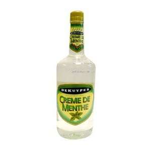  Dekuyper Liqueur Creme De Menthe White 60@ 1 Liter 