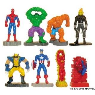   Machine Toys   Spiderman, Ghost Rider, Thing, Hulk, Captain America