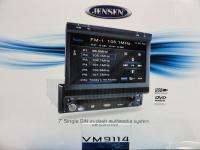 JENSEN VM9114 Single DIN 7 LCD Touchscreen Monitor DVD/CD/MP3/WMA 
