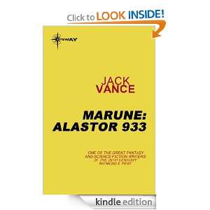 Marune Alastor 933 Alastor 933 Jack Vance  Kindle Store