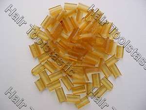 100 Keratin nail tip glue amber rebonds hair extensions  
