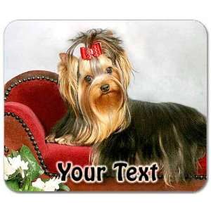  Yorkshire Terrier Personalized Mouse Pad: Electronics