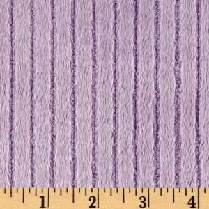  60 Wide Minky Cuddle Ribbon Lavender Fabric By The Yard 
