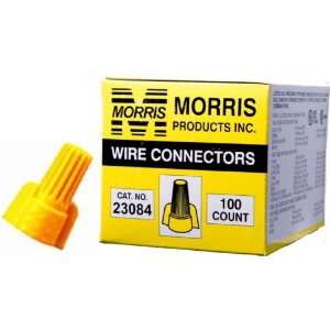    Twisted Wing Connectors Yellow Boxed 100 Pack