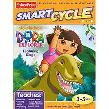 Fisher Price Smart Cycle Software   Dora the Explorer Dino Adventure 