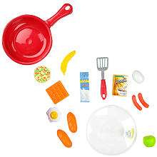 Just Like Home Frying Pan Playset   Breakfast   Red   Toys R Us 