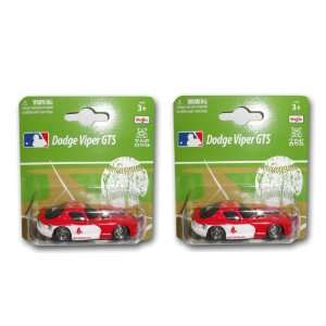 Dodge Viper 1:64 style Diecast   Boston Red Sox (2 Pack):  
