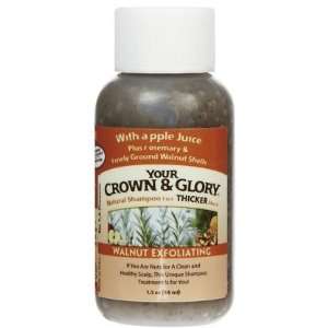 Your Crown and Glory Walnut Exfoliating Shampoo, 1.5 oz (Quantity of 5 
