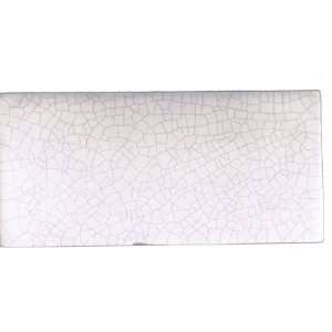  Topis Crackle Ceramic Tile 3 x 6 White