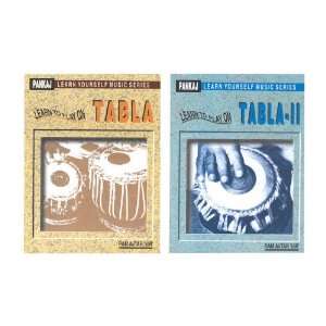  Learn to Play on Tabla, 2 Book Set Musical Instruments
