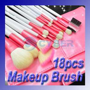 18Pcs Eyeshadow Makeup Cosmetic Brush set Kit Goat hair  