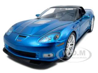 2009 CHEVROLET CORVETTE ZR1 BLUE 1:18 DIECAST MODEL CAR  