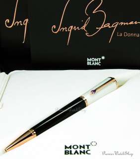 Pen comes with Montblanc special edition storage case and booklet.