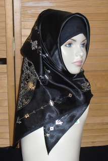 Turkish Akel Brand Scarf Hijab Esarp Foulard Veil Abaya Solid with 