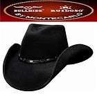 NEW Montecarlo Bullhide Hats WILD HORSE Wool Felt Western Cowboy Hat 