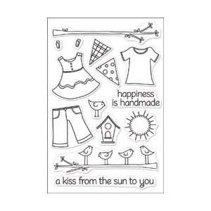 New   Hero Arts Clear Stamps 4X6 Sheet   Kiss For The Sun by Hero Arts 