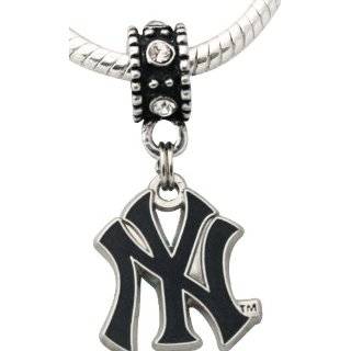 New York Yankees Charm NY Fit Most Large Hole Bead Bracelets